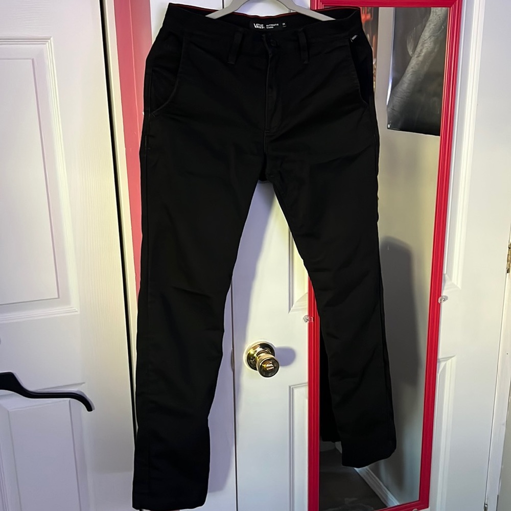 Vans Black Authentic Chino